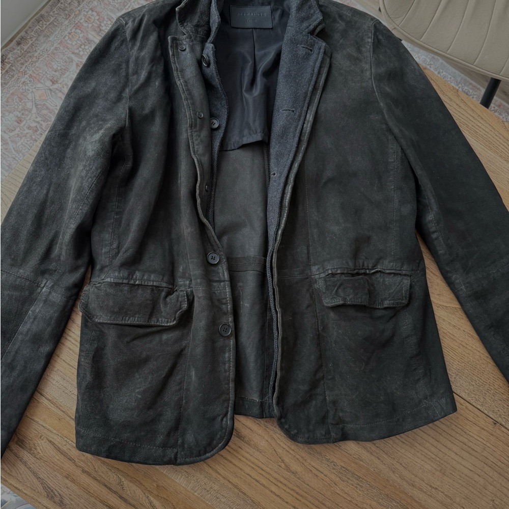 All Saints Men Black Jacket